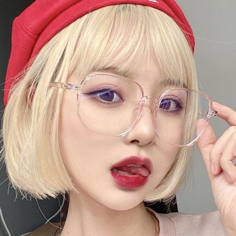 Kính mắt gọng vuông chống ánh sáng xanh 0-600 phong cách Hàn Quốc thời trang dành cho cả nam và nữ