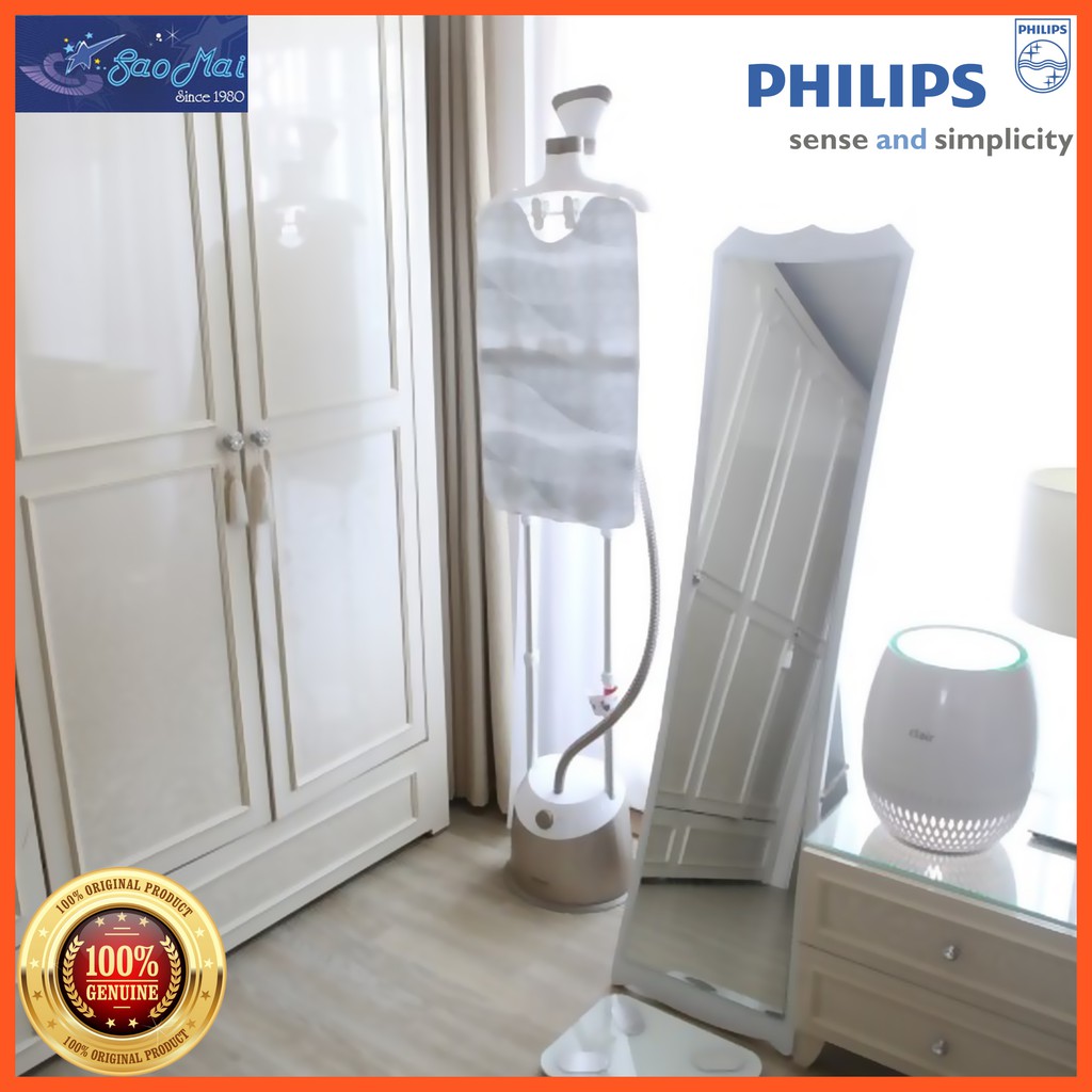Bảo hành chính hãng - Bàn ủi hơi nước đứng Philips GC523