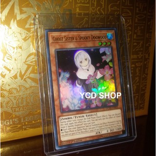 Thẻ bài yugioh chính hãng Ghost Sister & Spooky Dogwood – Ultra Rare