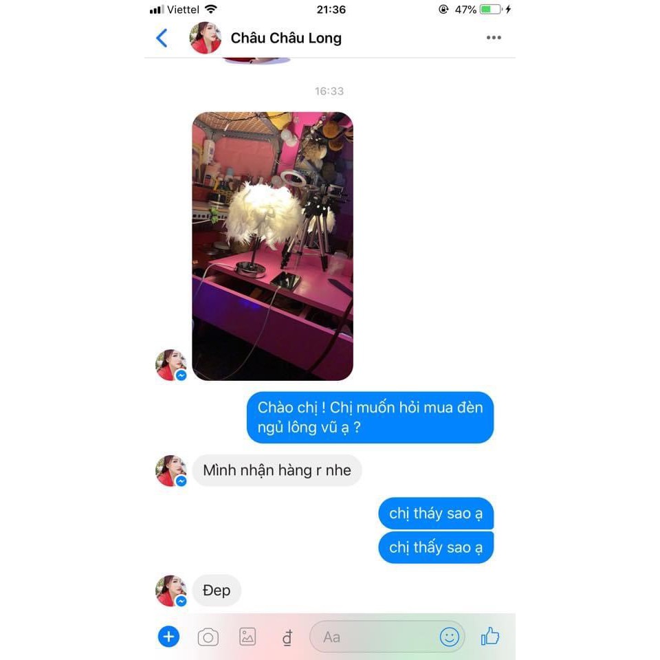 Đèn Ngủ Lông Vũ - Đèn Ngủ Để Bàn Trang Trí Sang Trọng - Ảnh Thật - NHÀ SHY HOMEDECOR