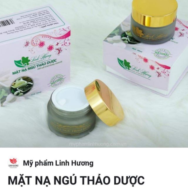 Mặt nạ ngủ thảo dược