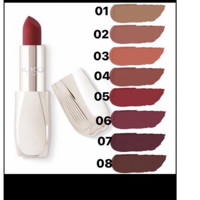 Son KIKO Sparkling Holiday Matte Lipstick