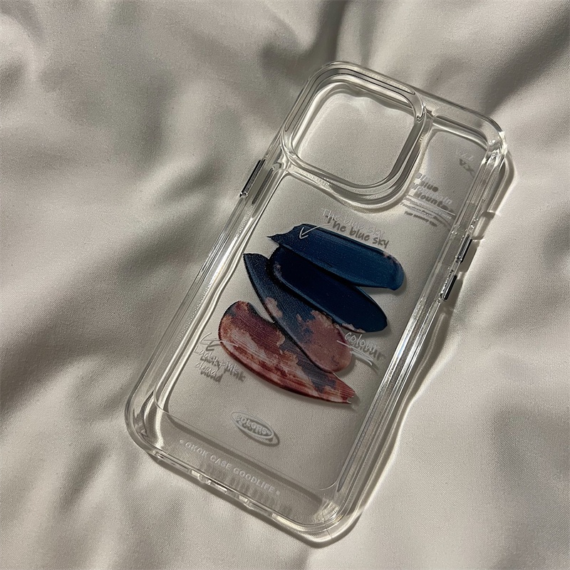 Ốp Điện Thoại tpu acrylic Trong Suốt Hình Đám Mây Cho iphone 7 8 plus x xs xr 11 12 13 14 15 plus max pro