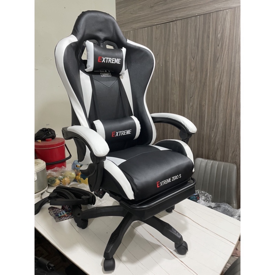 Ghế Gaming Zero S Gác Chân Chính Hãng Cao Cấp HA06 Ghế Game Thủ Nâng Hạ, Bọc Da Cao Cấp - Nội Thất hoài An