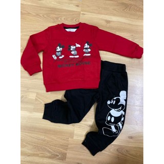 bộ mickey Hm áo đỏ