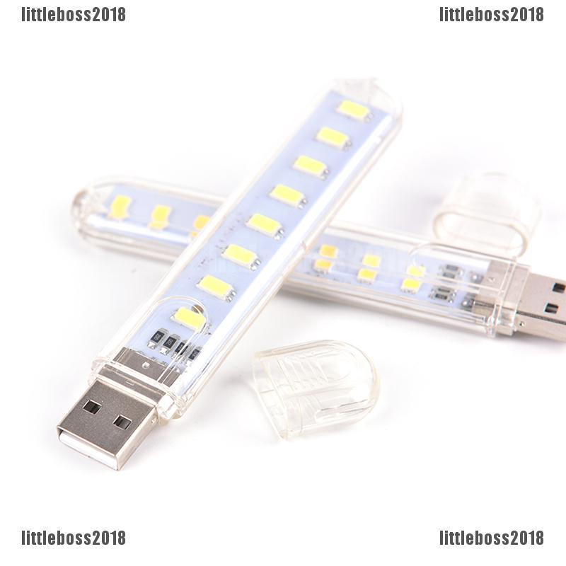 Đèn LED mini 8 bóng cổng USB tiện lợi