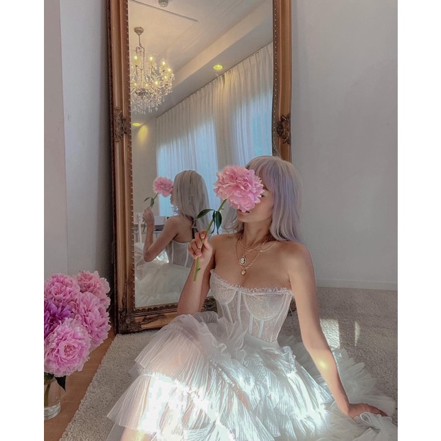 Áo Corset Ren Jolie Skirt - Chân Vây Jolie