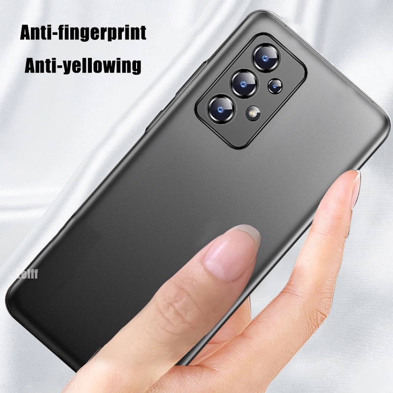 Ốp Điện Thoại TPU Mềm Nhám Mỏng 0.3mm Cho Samsung Galaxy A32 A52 A72 A52S A12 A13 A22 M52 A73 A53 4G 5G