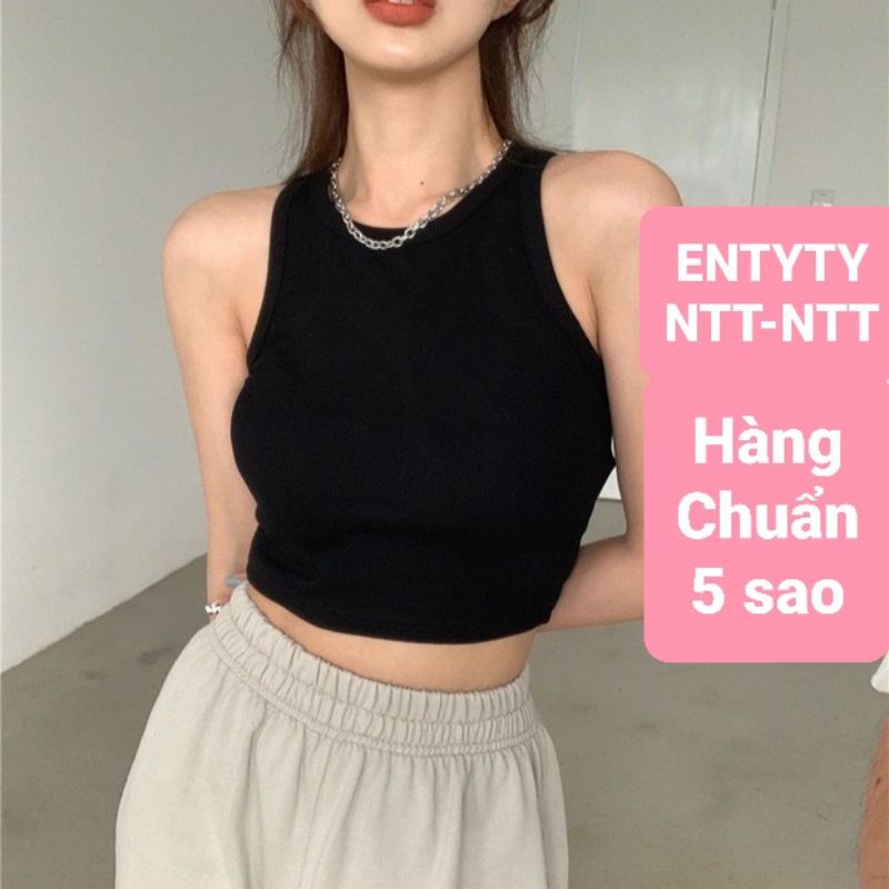 Áo balo nữ basic - phong cách mùa hè năng động / ÁO CROPTOP BA LỖ NGƯỢC NTTshop A3BL3