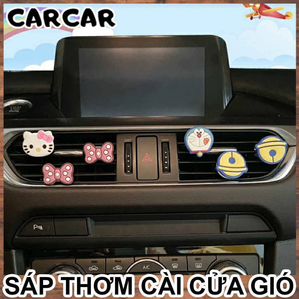 Sáp thơm ô tô cài cửa gió hình Tom và Jerry