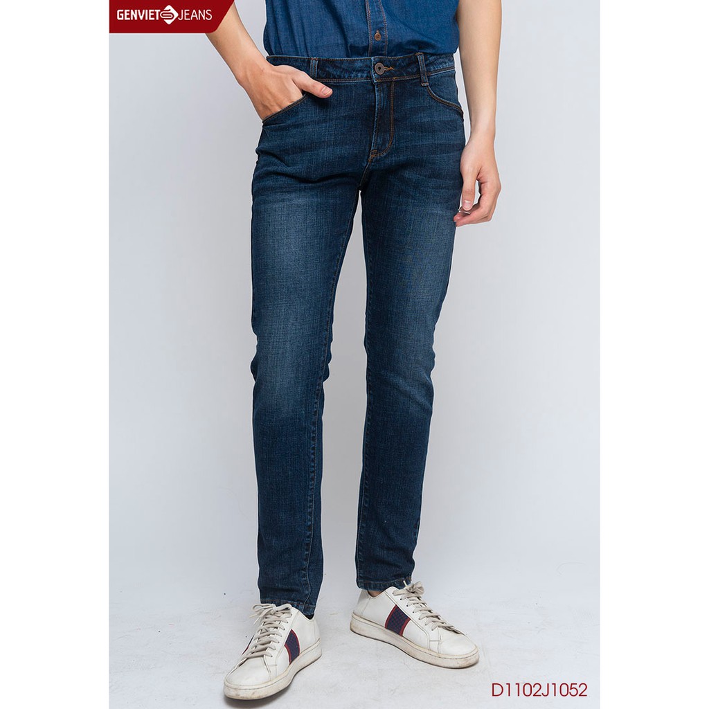 Quần dài jeans nam D1102J1052 GENVIET | BigBuy360 - bigbuy360.vn