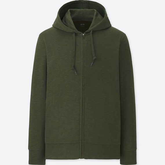 Áo khoác nam Uniqlo AIRism Full-Zip Hoodie - Chống nắng/tia UV (AIRism18) | BigBuy360 - bigbuy360.vn