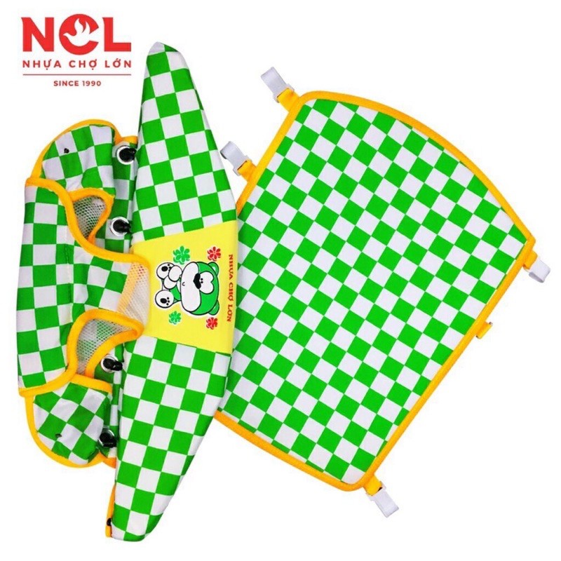 Combo yên xe và lót chân xe tập đi cho khách