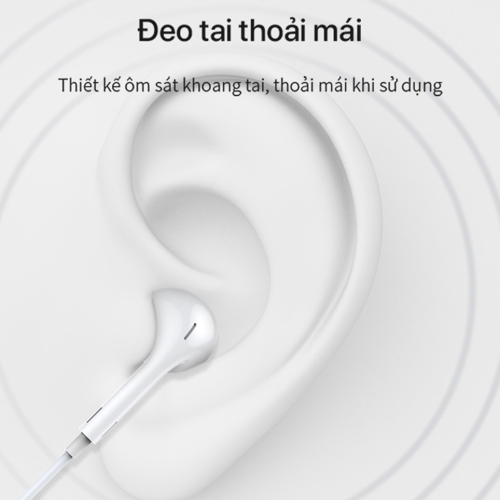 Tai Nghe Nhét Tai Có Dây - ROBOT RE10- Nghe Nhạc Đàm Thoại - Cổng Kết Nối 3.5mm - BẢO HÀNH 12 THÁNG 1 ĐỔI 1