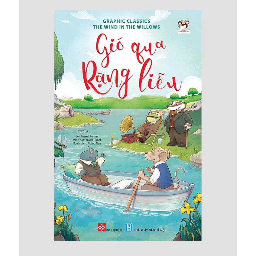 Sách - Gió qua rặng liễu - Graphic Classics - The Wind in the Willows