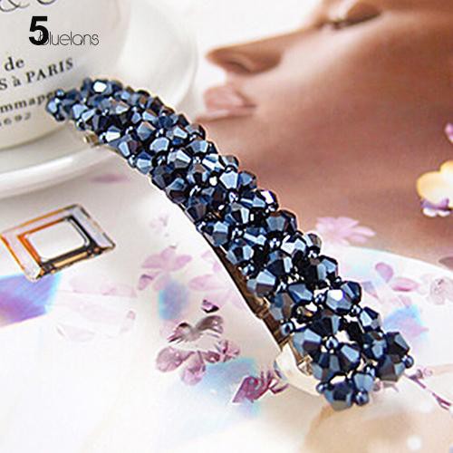 Kẹp tóc đính đá lấp lánh thời trang cho nữ