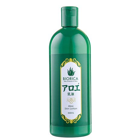 Nước hoa hồng chiết xuất lô hội Biorica Aloe Skin Lotion 500ml