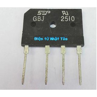 MỘT CẶP DIODE CẦU GBJ2510 (BẾP TỪ)