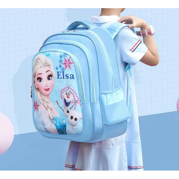 Ba Lô Đi Học Họa Tiết Công Chúa Elsa Thời Trang 2022 FT2323