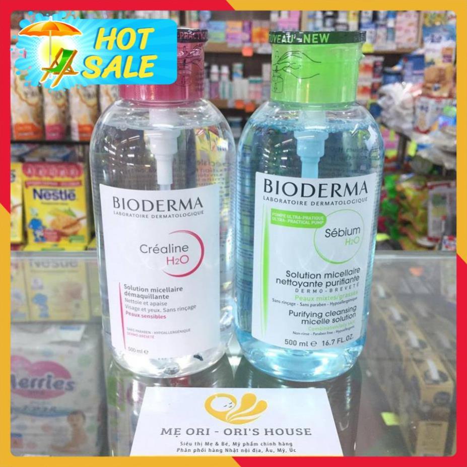 Nước Tẩy trang BIODERMA 500ml 🎁CÓ MÃ GIẢM GIÁ🎁 nội địa Pháp | BigBuy360 - bigbuy360.vn