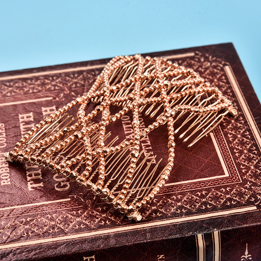 Lược Cài Tóc Đính Hạt Thời Trang Cho Nữ