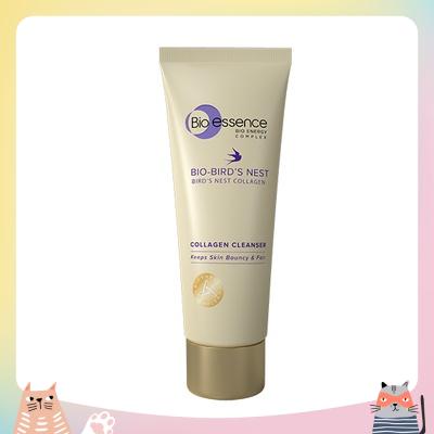 Sữa rửa mặt dưỡng da tươi sáng và căng mọng Bio-essence Bio-Bird's Nest Collagen Cleanser 100g