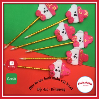 Bút bi kim tuyến giáng sinh hình ông già Noel đáng yêu 01042