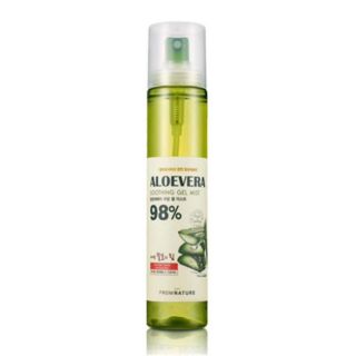 Xịt khoáng lô hội aloevera soothing gel mist 98% 120 ml .