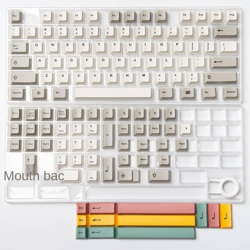 Set 134 nắp phím Cherry Profile 9009 Keycap phong cách cổ điển cho bàn phím cơ MX 61 64 68