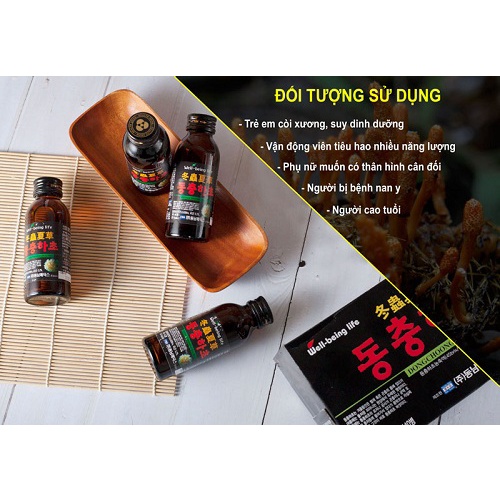 Nước ĐÔNG TRÙNG Hàn Quốc