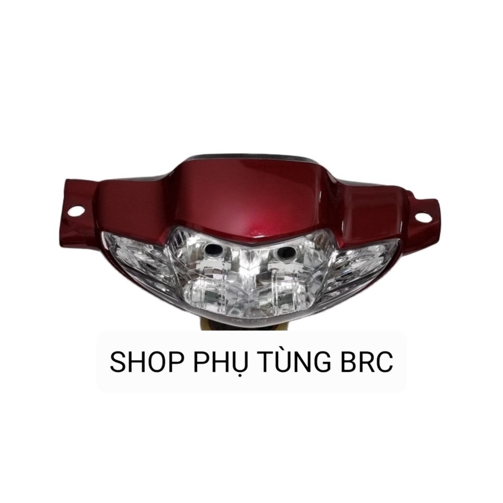 Bộ đầu đèn Wave 2 bóng dùng cho xe Wave nhỏ ZX, Wave A 2002 - 2005