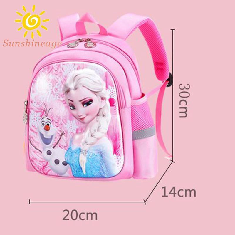 Kindergarten Schoolbag Boys Girls Backpack Cartoon Anime Printed Children's Bag