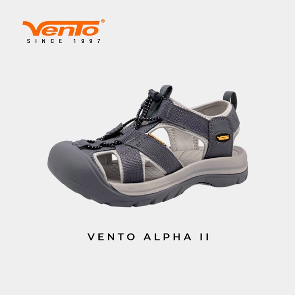 Sandal Vento Alpha I bít mũi đen SD08001