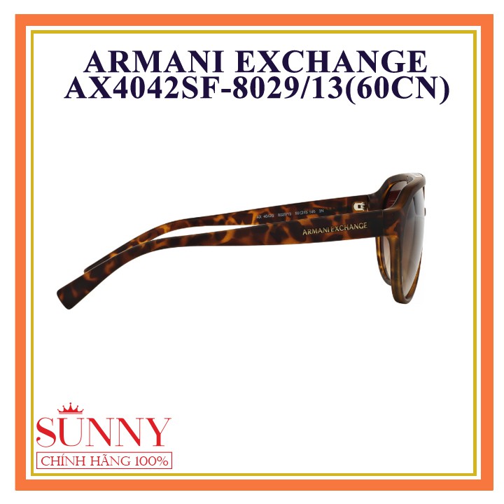 Kính mát Armani Exchange AX4042SF-8029/13(60CN) chính hãng, bảo hãnh toàn quốc