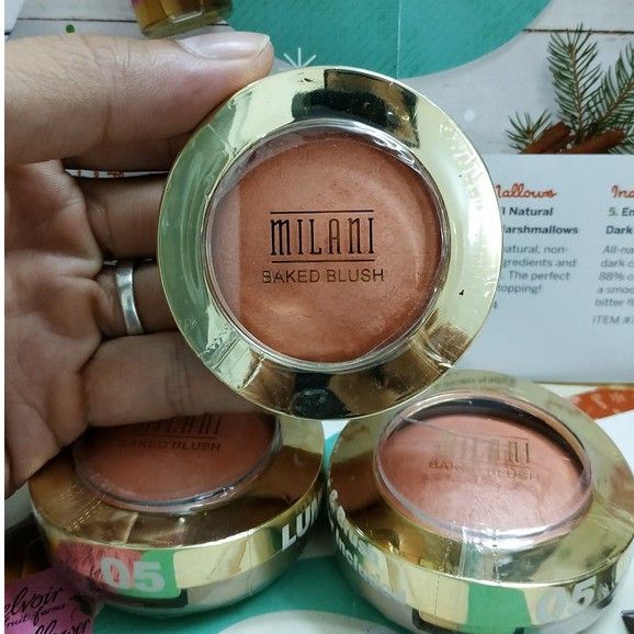 Phấn má hồng Milani Baked Blush - Số 5 - Luminoso | BigBuy360 - bigbuy360.vn