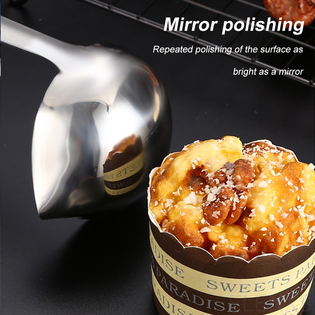 Muỗng múc súp lọc dầu bằng thép không gỉ chống bỏng cho nhà hàng