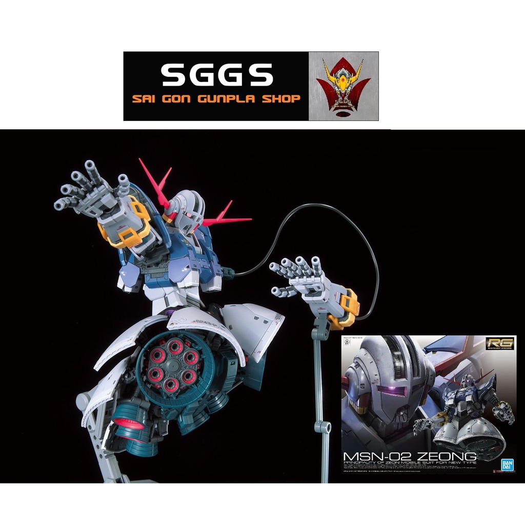 RG Zeong Bandai Mô Hình Gundam Real Grade 1/144 Đồ Chơi Lắp Ráp Anime Nhật