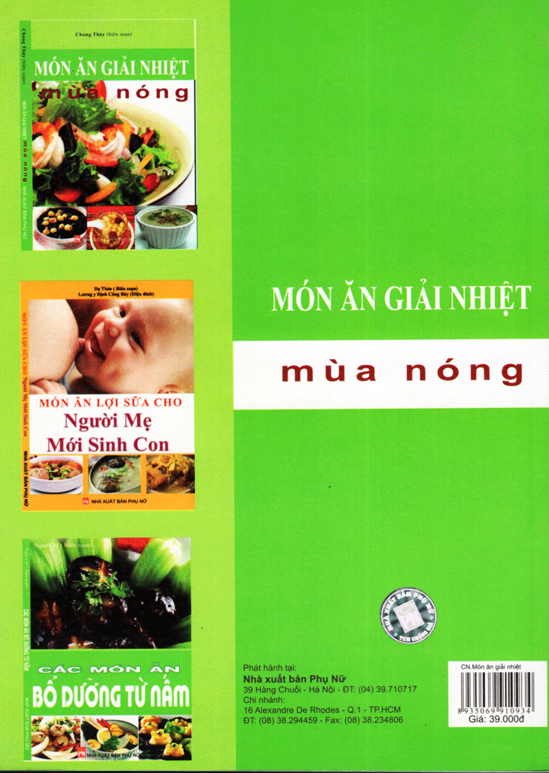 Sách - Món Ăn Giải Nhiệt Mùa Nóng