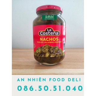 Ớt Ngâm Cắt Lát La Costena Nachos Pickled Jalapeño Peppers