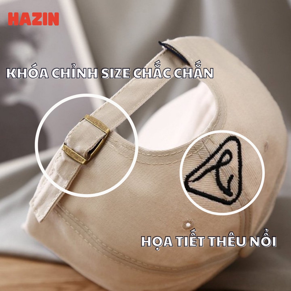 Mũ lưỡi trai ❤️ Nón kết thêu hình chữ chất nỉ nhung cao cấp form unisex nam nữ