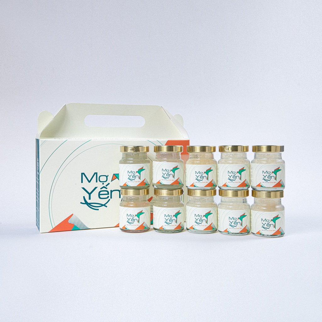Combo 10 hũ Yến Chưng Nhân Sâm MỢ YẾN, tăng cường hệ miễn dịch, ngăn ngừa bệnh tật, không chất bảo quản | BigBuy360 - bigbuy360.vn
