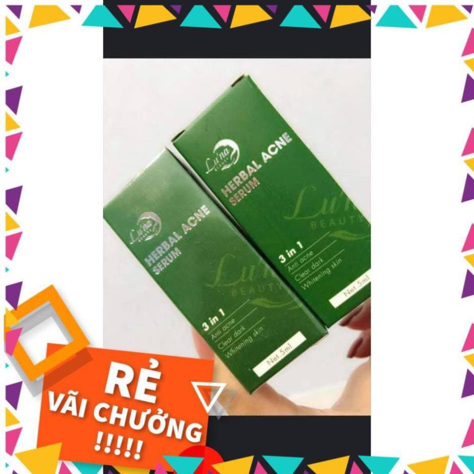 SERUM HERBAL ACNE LUNA BEAUTY 3 IN 1 [SIÊU ƯU ĐÃI] | BigBuy360 - bigbuy360.vn