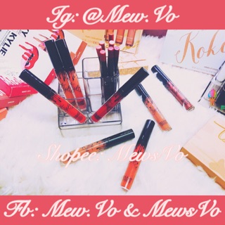 [THANH LÝ] K Y L I E Son kem lỳ (Kylie Jenner matte velvet liquid lipstick & lip liner, lip kit)
