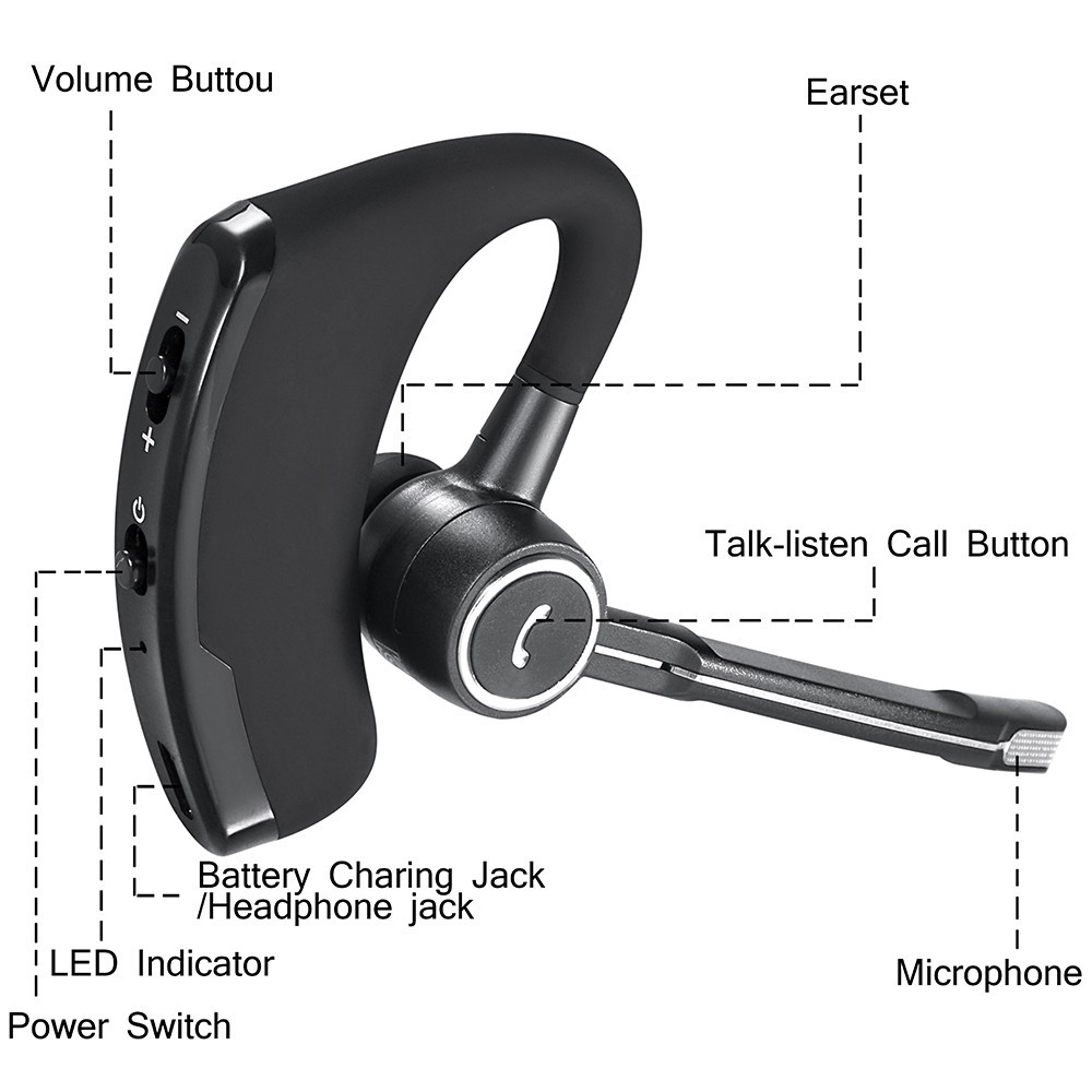 V8S wireless sports bluetooth headset