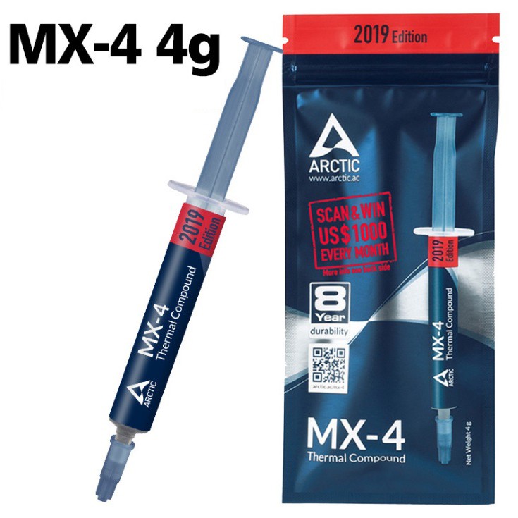Kem tản nhiệt CPU PC Thermal Compound Arctic MX-4 4g
