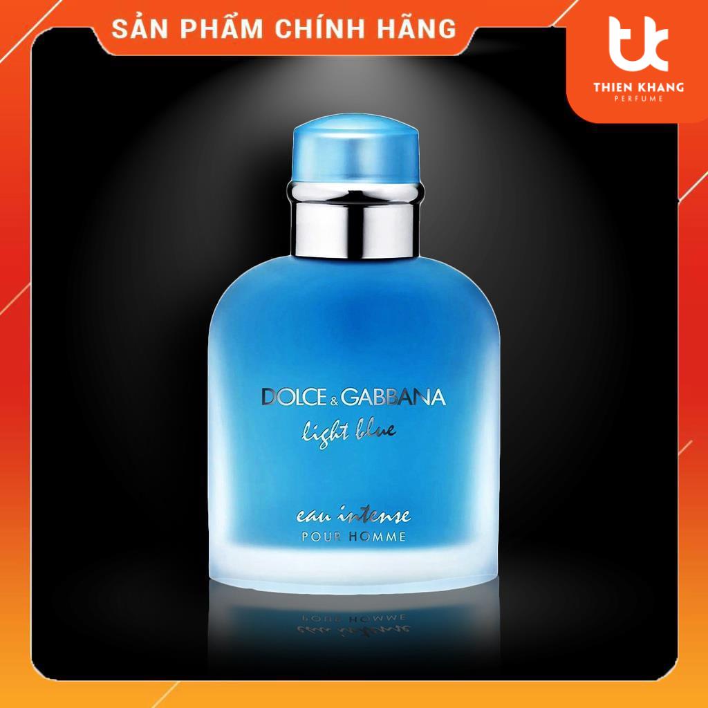 Nước Hoa Nam Dolce & Gabbana Light Blue Eau Intense Pour Homme Chính Hãng