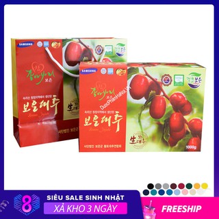 [HSD: ~10/2025] Táo đỏ Hàn Quốc - Táo sấy khô Samsung Hộp 1kg Chuẩn Hàn Chính Hãng Nội Địa Xách Tay đủ BILL