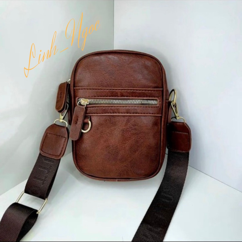 Túi Đeo Vai Nam Thời Trang Phong Cách Túi Đeo Chéo Nam Da Cao Cấp LINH ngọc