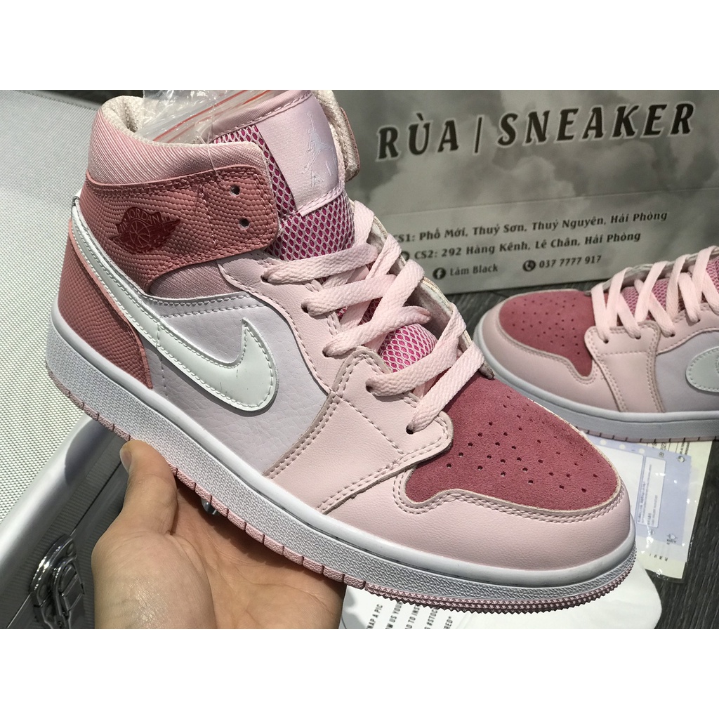 Siêu Phẩm Giày Thể Thảo Sneaker J.D Hồng Trắng Digital Pink Cao Cấp Ảnh Thật + freeship + Tặng Tất