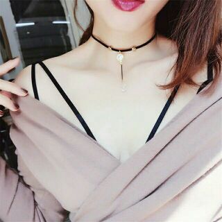 Choker Hàn Quốc. Vàng và Bạc